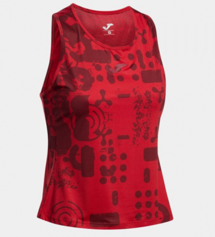 TANK TOP CHALLENGE RED-Dámský tenisová nátělník