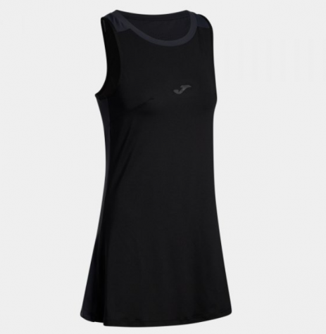 DRESS CHALLENGE BLACK-Dámské tenisové šaty