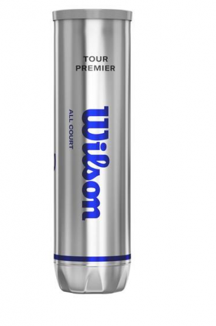 Tenisové míče Tour Premier All Ct 4 Ball Can