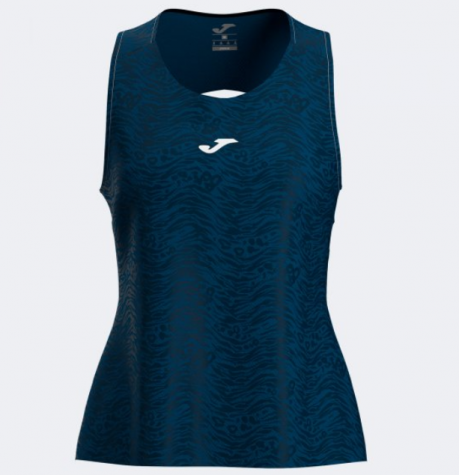 SLEEVELESS SHIRT CHALLENGE NAVY-Dámský tenisový nátělník