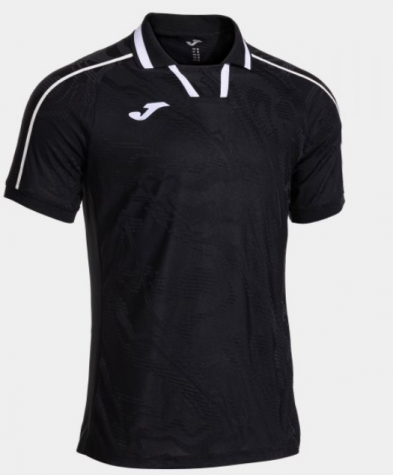SHORT-SLEEVE T-SHIRT FIT ONE BLACK WHITE-Pánské polo