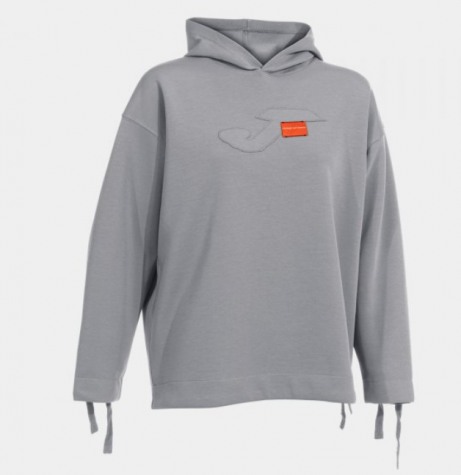 HOODED SWEATSHIRT STEP GRAY-Dámská volnočasová mikina