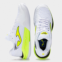 ACE MEN 2402 WHITE-Pánské tenisové antukové boty