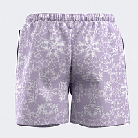 Assortment | PARTY SWIM SHORTS PURPLE-Pánské plavky