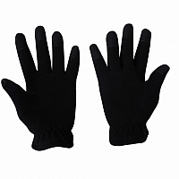 BLACK WINTER GLOVES-Flísové rukavice