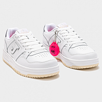 C.ATTICA LADY 2512 WHITE GREY-Dámské volnočasové kožené boty