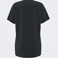 DAPHNE II SHORT SLEEVE T-SHIRT BLACK-Dámské šaty