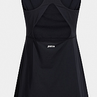 Dress woman Torneo black-Dámské tenisové šaty