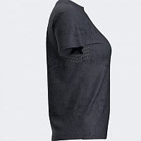 CHALLENGE SHORT SLEEVE T-SHIRT BLACK-Dámské tenisové triko