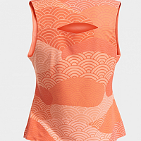 CHALLENGE TANK TOP ORANGE-Dámský tenisový top
