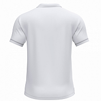 CHAMPIONSHIP VI SHORT SLEEVE POLO WHITE GRAY-Chlapecké triko