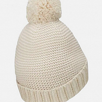 ike Women's Pom Hat One Size Cream Gold-Dámská zimní čepice