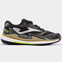 Joma ACE MEN 2401 NEGRO ORO-Pánské tenisové antukové boty
