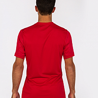 MONTREAL SHORT SLEEVE T-SHIRT RED-Pánské tenisové triko