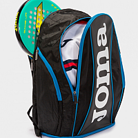 OPEN BACKPACK BLACK BLUE-Tenisový batoh