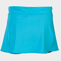 OPEN II SKIRT FLUOR TURQUOISE-Dívčí tenisová sukně