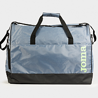 OPEN SPORT BAG BLUE LIME-Sportovní taška