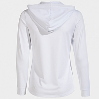 SCULPTURE II ZIP-UP HOODIE WHITE-Dámská mikina