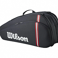 TOUR 6PK RACKET BAG 2025 BLACK