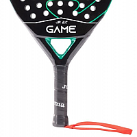 Joma Game Junior Black Turquoise-Padelová raketa pro juniory